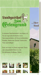 Mobile Screenshot of landgasthof-zum-erlengrund.de